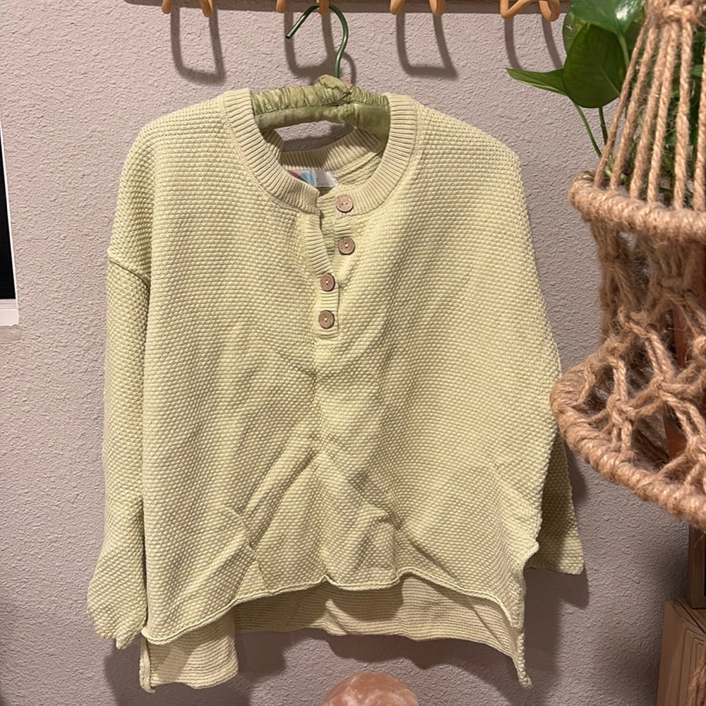 Free People Haliee 2 Piece Top and Pants Set • size L